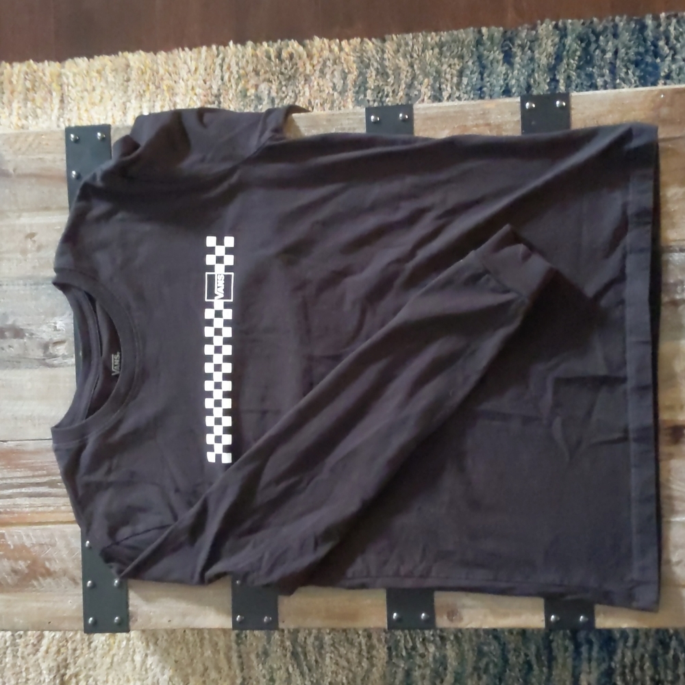 Black long sleeve vans
